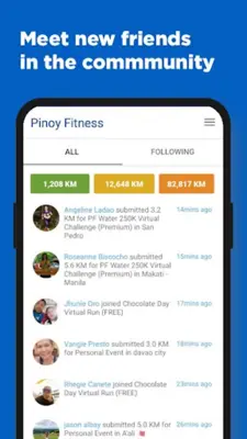 Pinoy Fitness Atleta android App screenshot 0